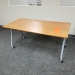 Ikea Galant Autumn Maple Rolling Training Table